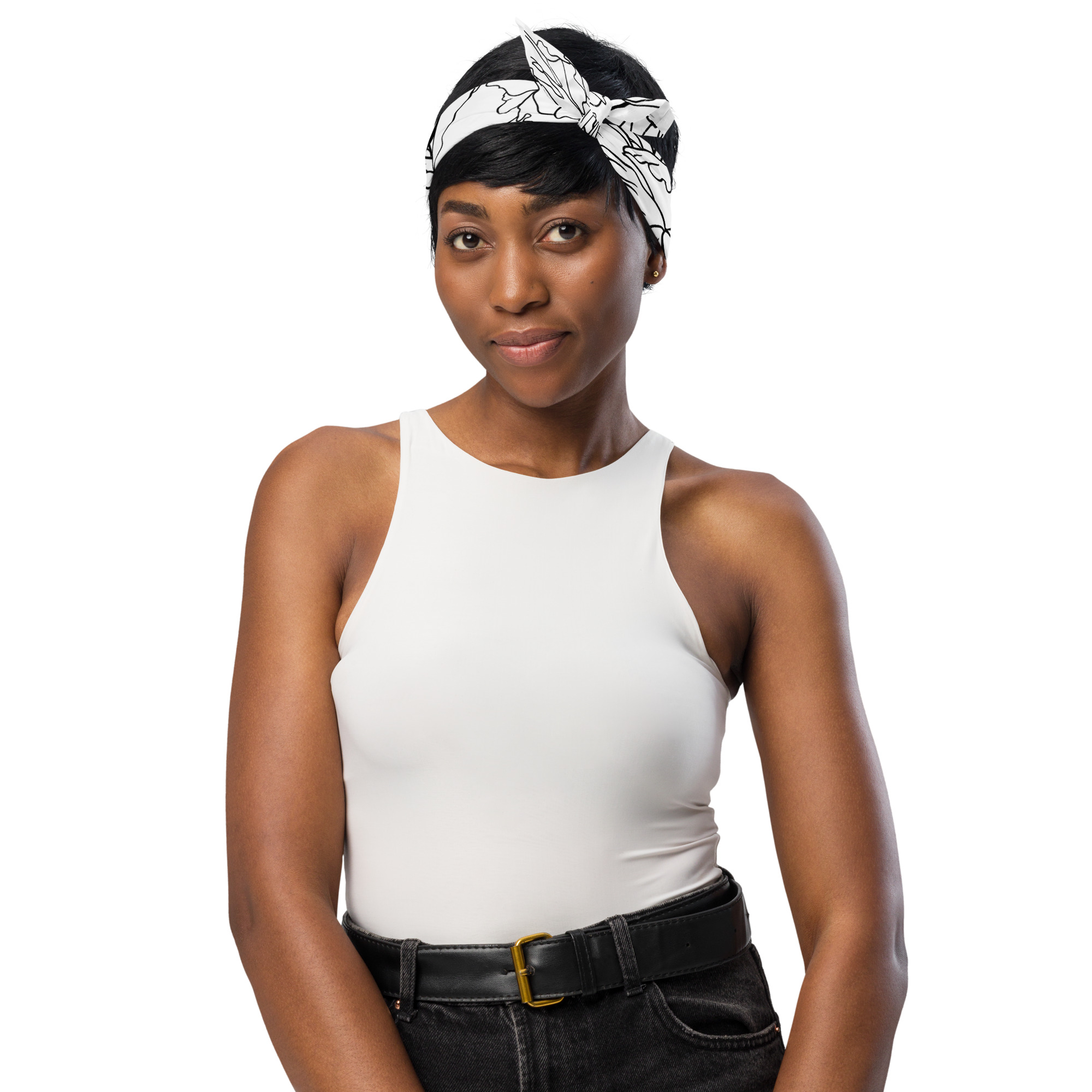 ON GOD Midnight Bloom Bandana 