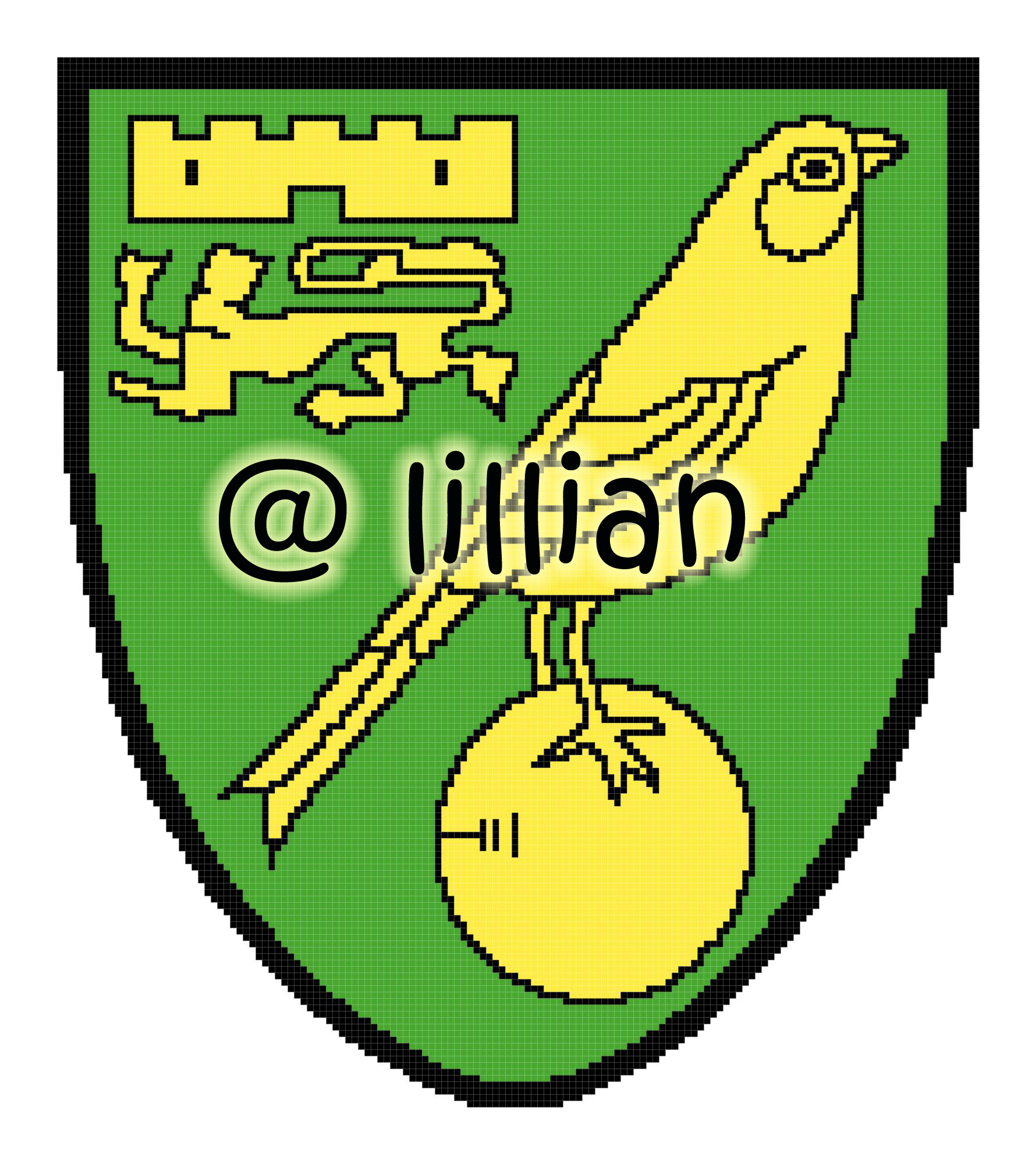 PDF ~EPL NORWICH CITY Counted Cross Stitch PATTERN