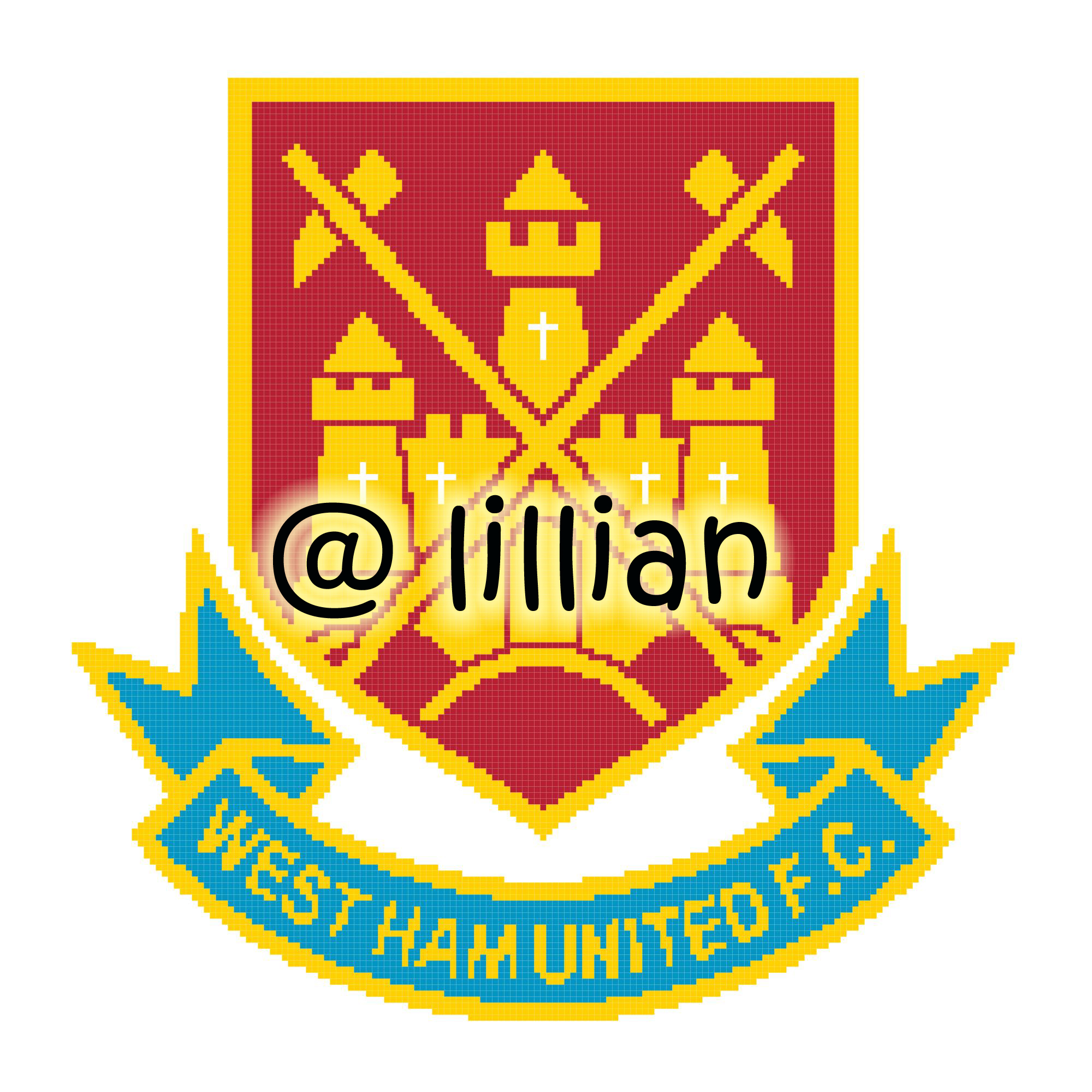 PDF ~EPL WEST HAM UNITED Counted Cross Stitch PATTERN