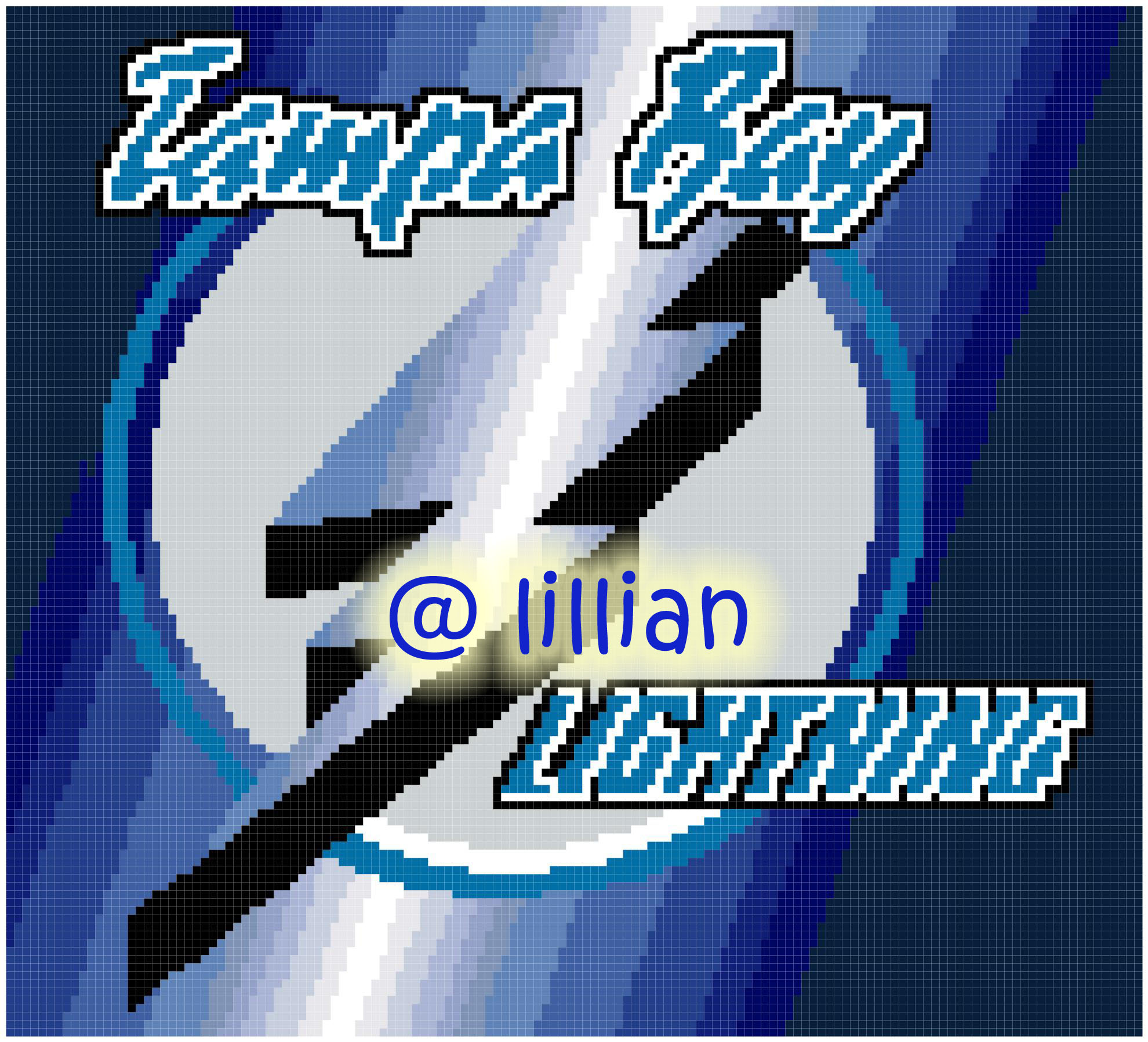 PDF ~NHL TAMPA BAY LIGHTNING Counted Cross Stitch PATTERN