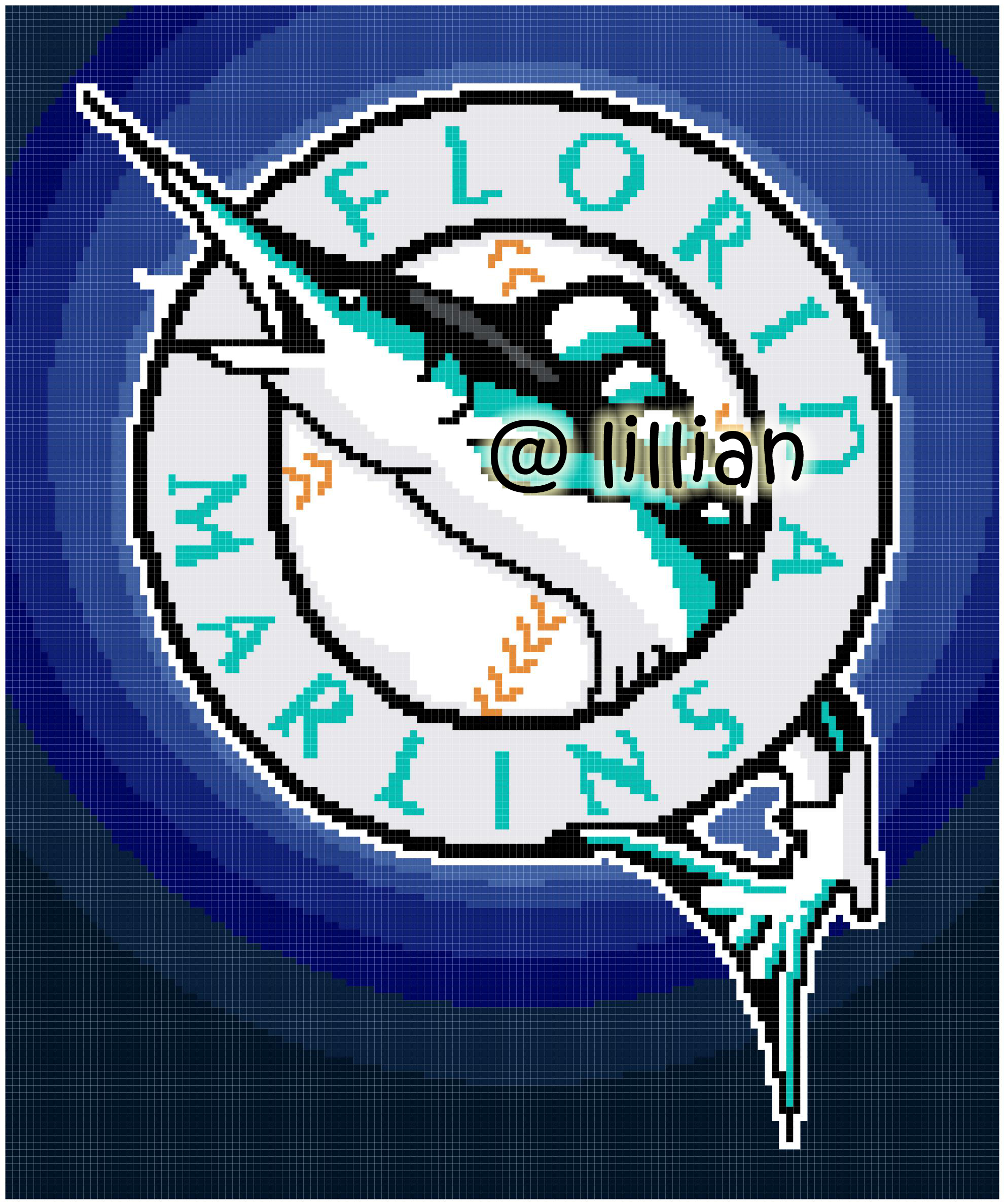 PDF ~MLB FLORIDA MARLINS Counted Cross Stitch PATTERN