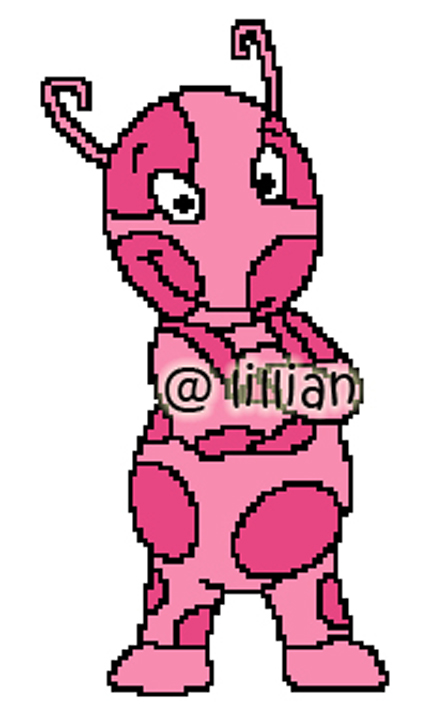 PDF ~ THE BACKARDIGANS - UNIQUA Counted Cross Stitch PATTERN
