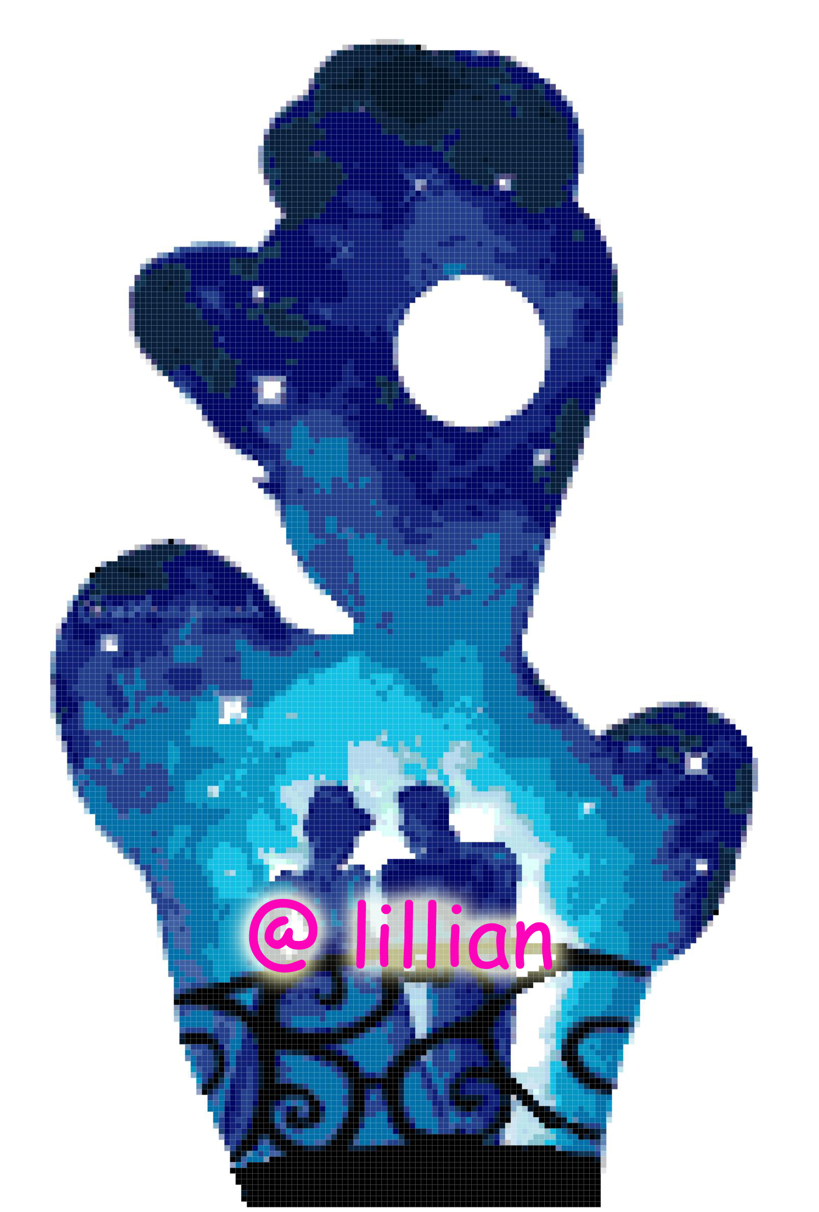 PDF ~ PRINCESS CINDERELLA FACE POTRAIT SILHOUETTE Counted Cross Stitch PATTERN