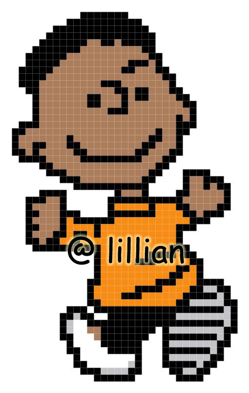 PDF ~ SNOOPY FRANKLIN Ornament Counted Cross Stitch PATTERN
