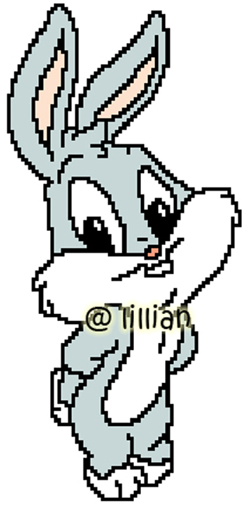 PDF ~ BABY LOONEY TUNES Set of 12 TWEETY TAZ BUGS BUNNY TWEETY BIRD Counted Cross Stitch PATTERNS