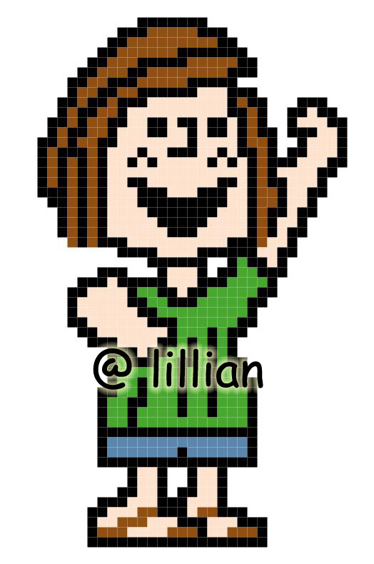 PDF ~ SNOOPY PEPPERMINT PATTY Ornament Counted Cross Stitch PATTERN