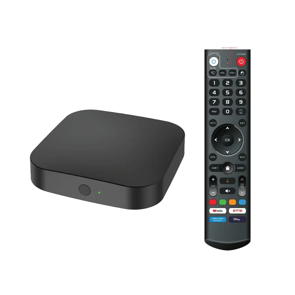 TVB-104 : Hybrid TV Box (Satellite + IPTV Support, 4GB RAM + 32GB ROM)