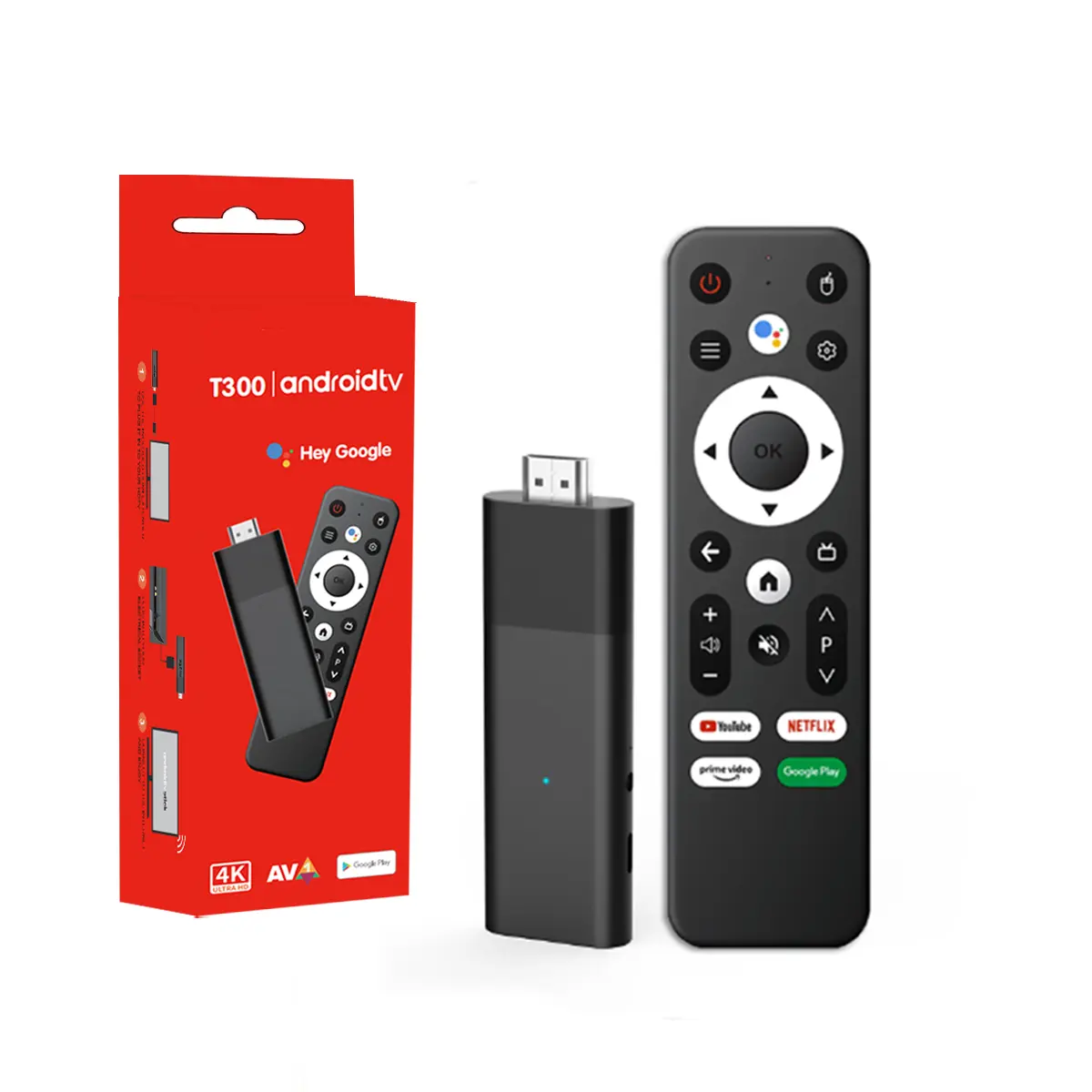 TVS-204 : Dual-Boot TV Stick (Android + Linux, 4K Support, HDMI 2.0)