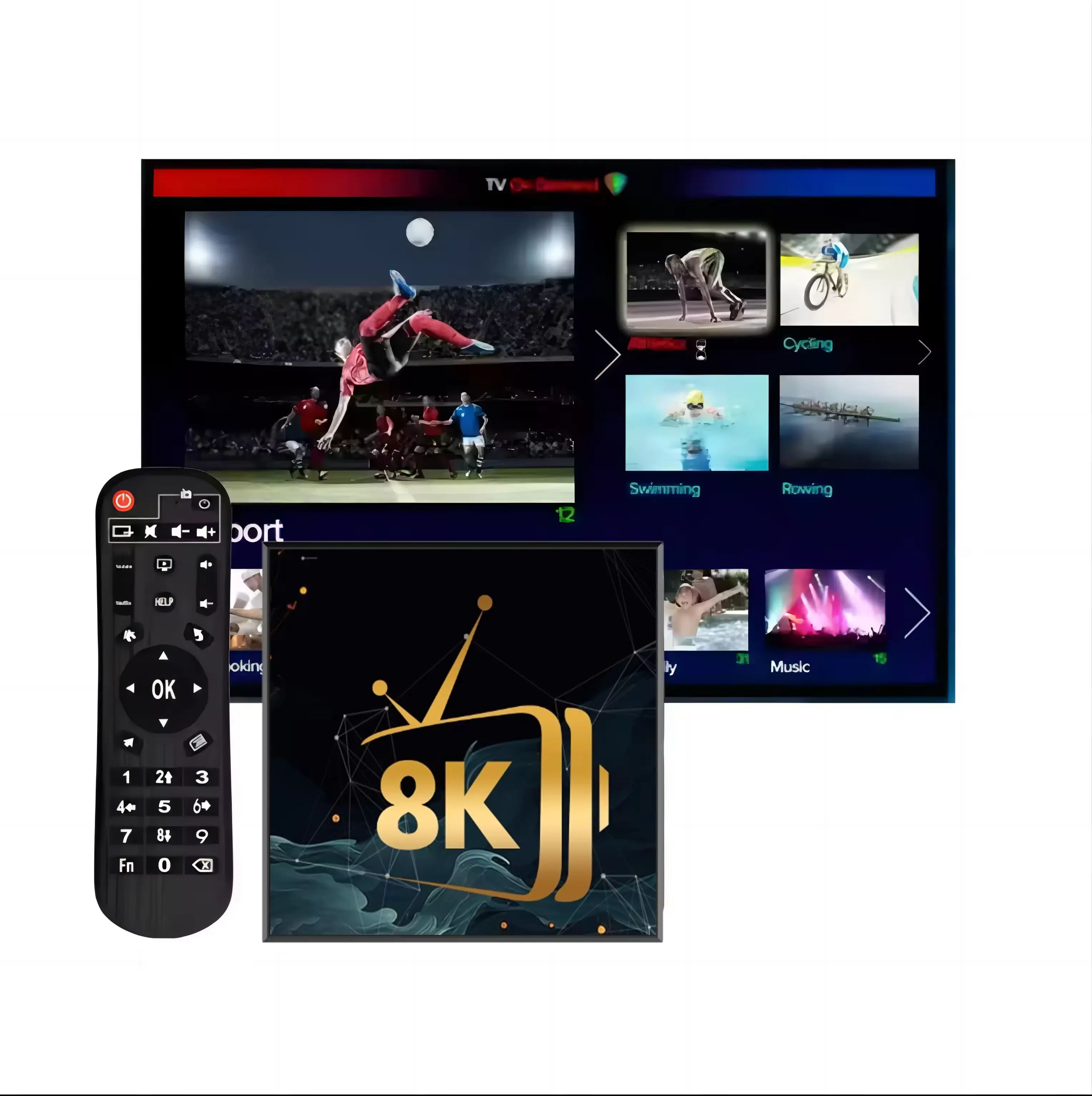 TVS-206 : OEM TV Stick (Customizable Specs, Android 11.0, Logo Branding)