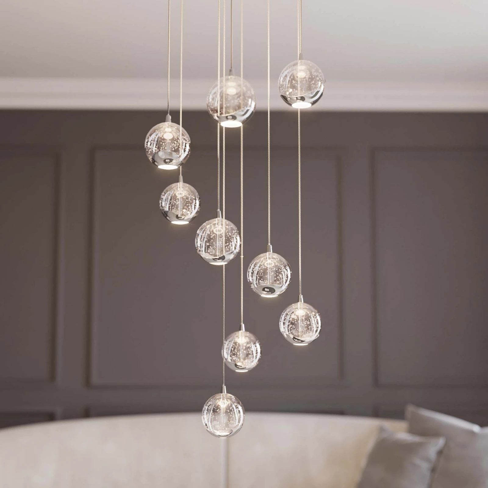 Modern Glass Pendant Light