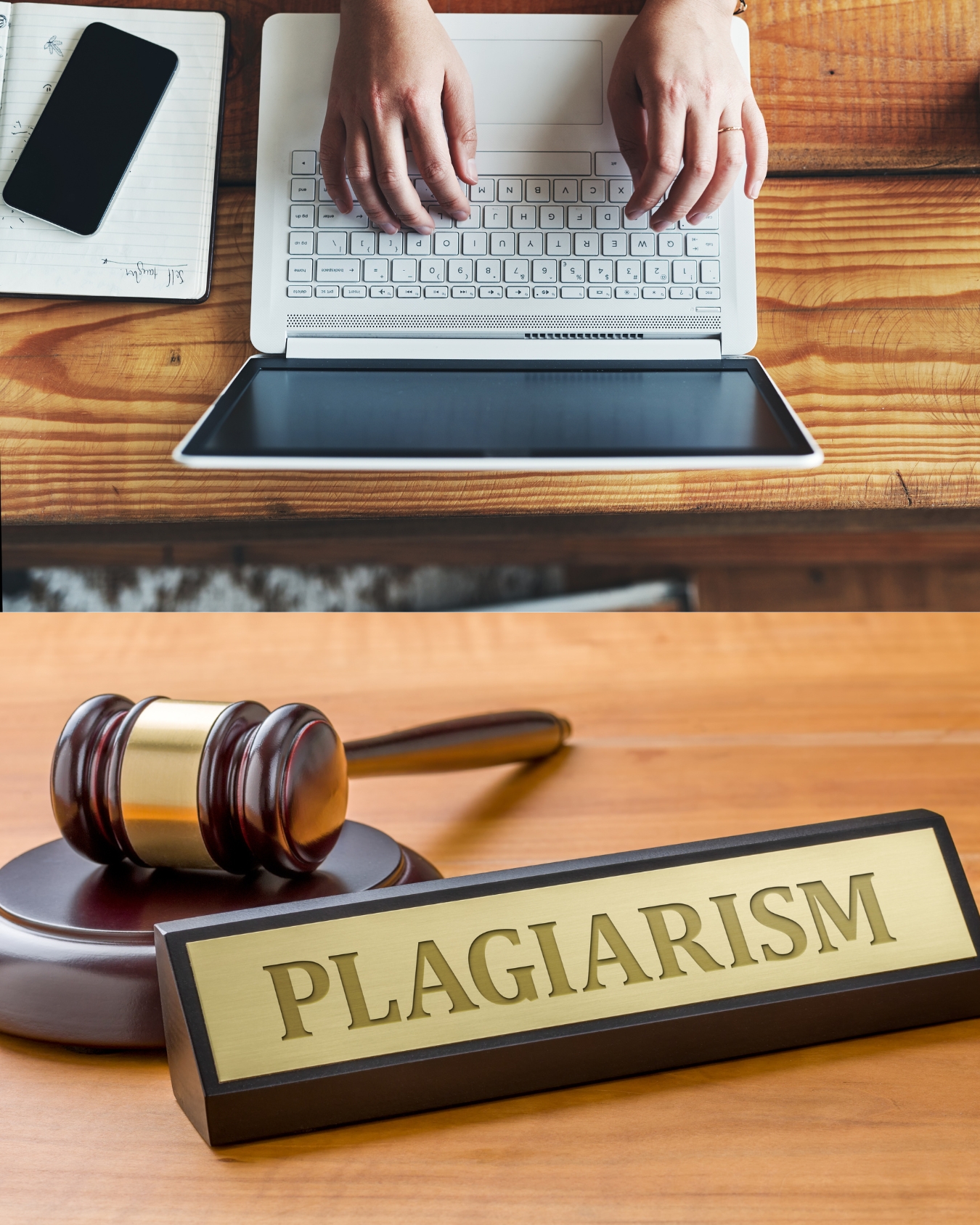 Plagiarism checker and editing
