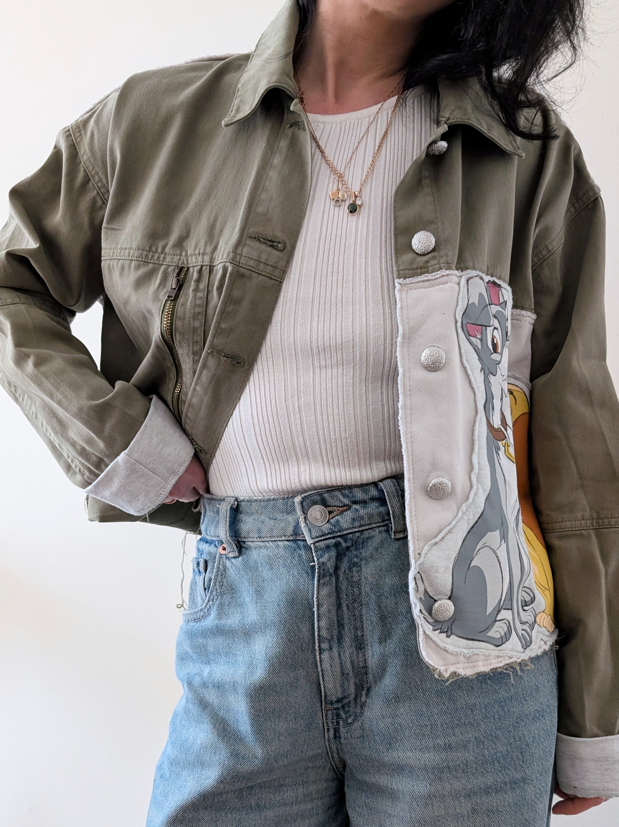 Lady and the Tramp Jeans jacket