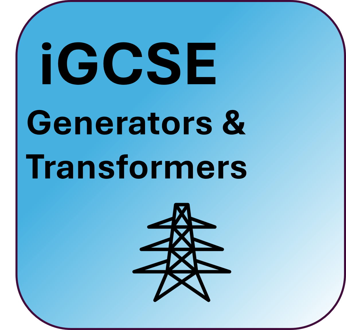 IGCSE Generators and Transformers Practice Pack