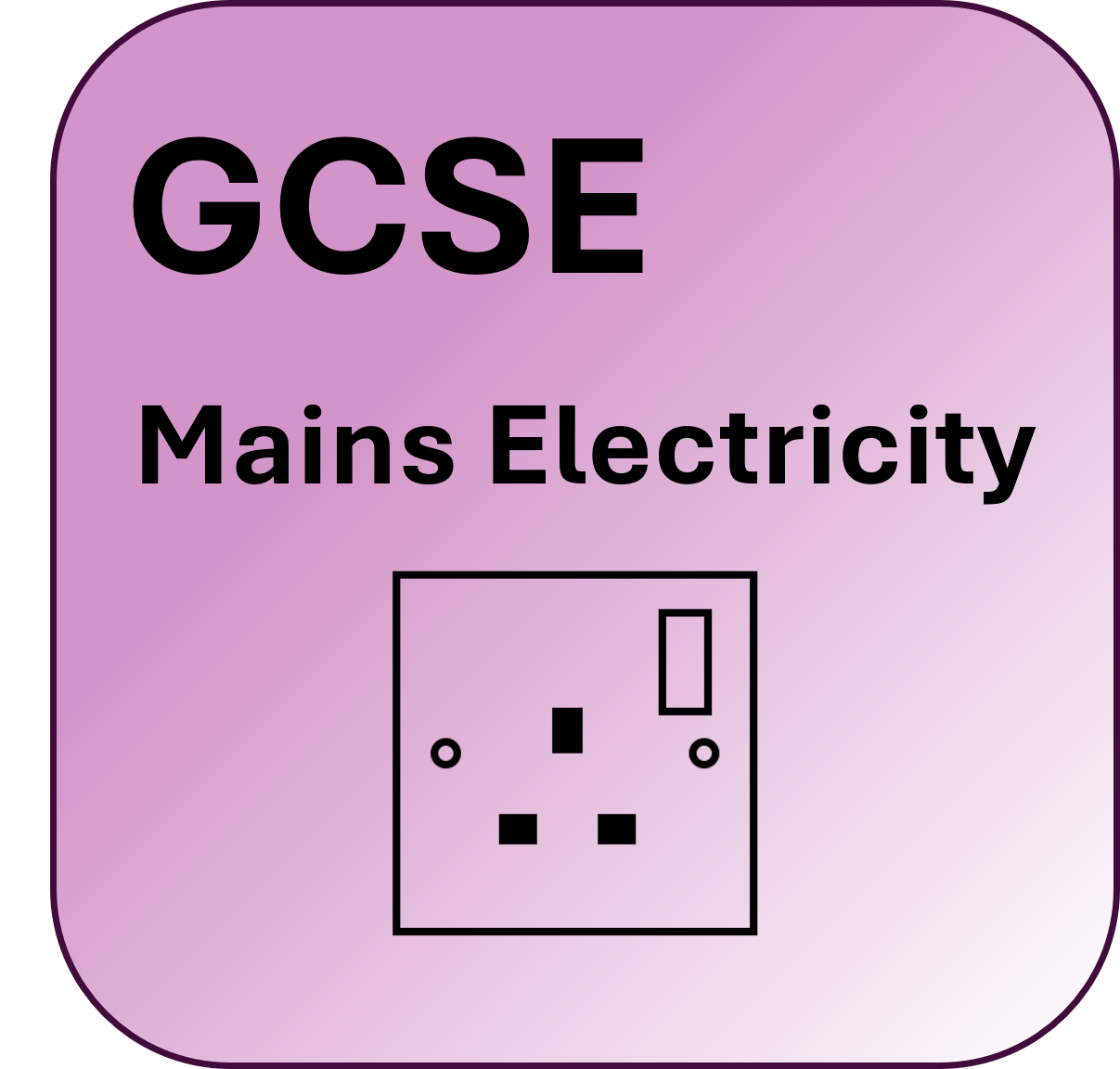 GCSE Domestic/Mains Electricity Practice Pack