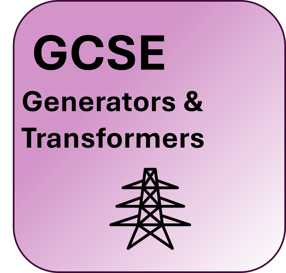 GCSE Generators and Transformers Practice Pack