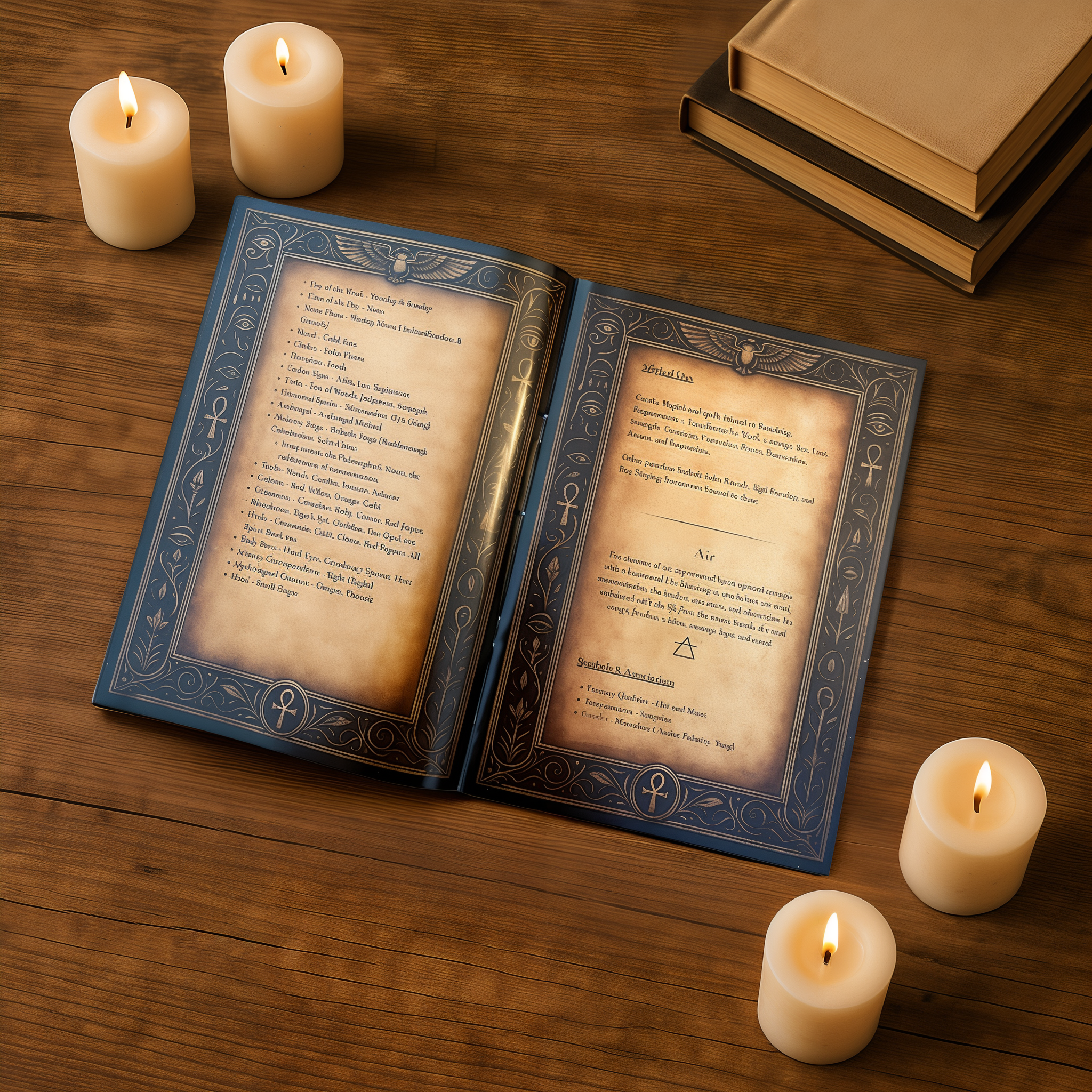 The Four Elements- Bound Grimoire Chapter