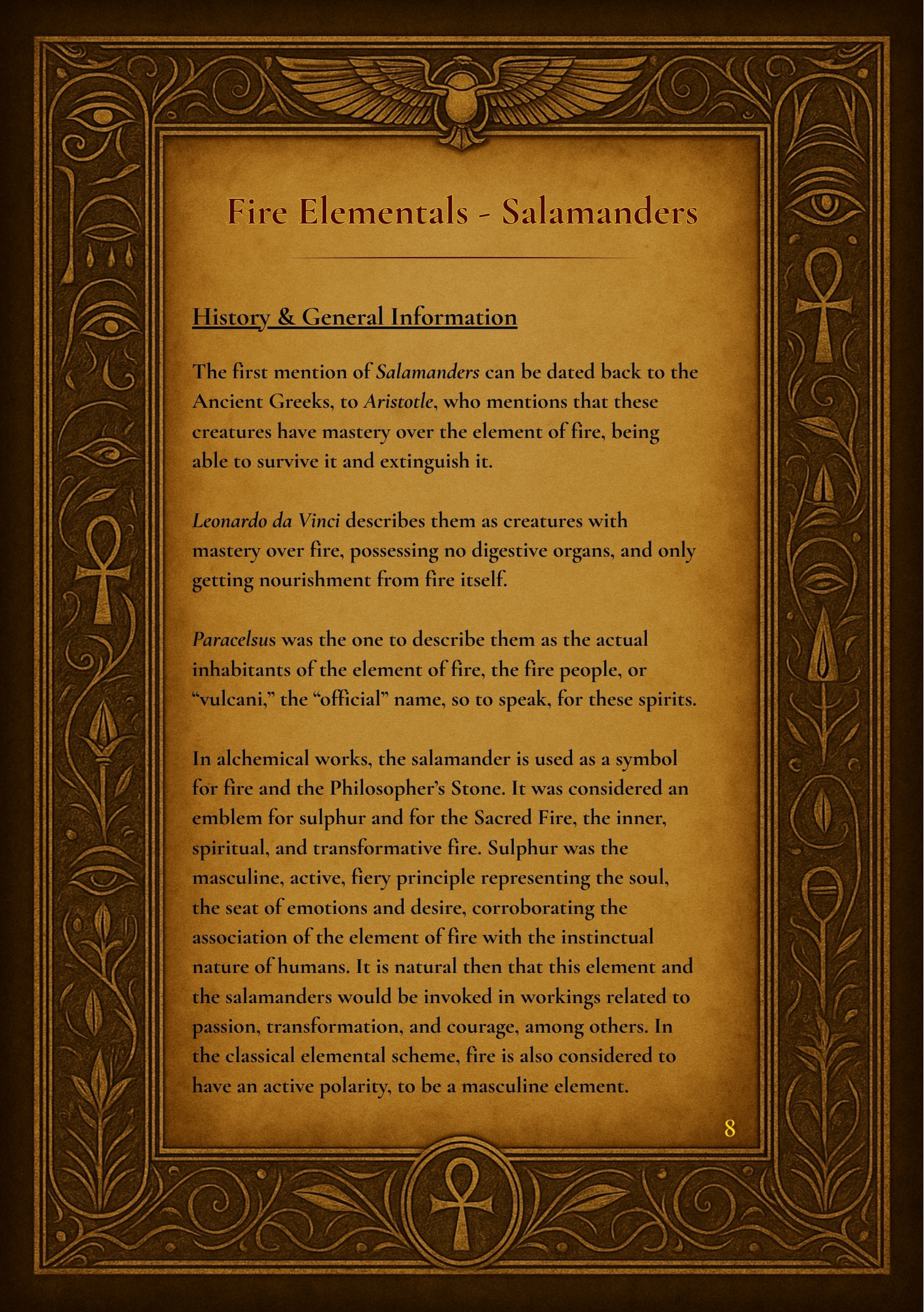 Elemental Intelligences PDF: Ritual Guide to Salamanders, Undines, Sylphs & Gnomes