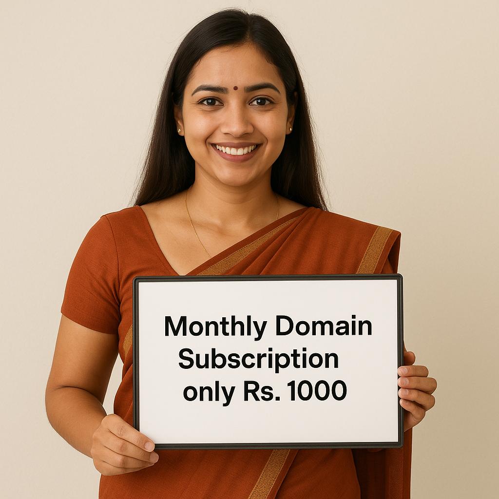 Monthly Domain Subscription