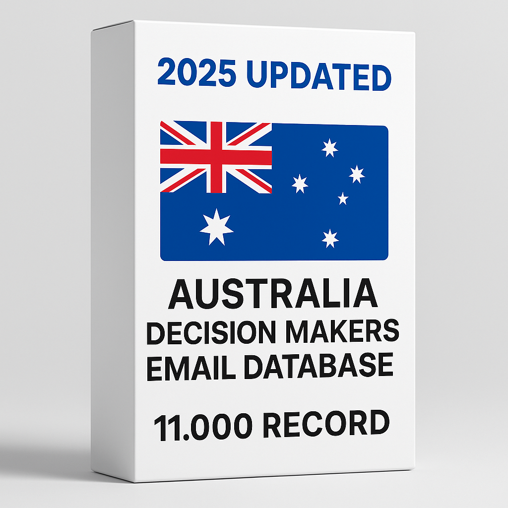 Australia Decision Makers Email Database