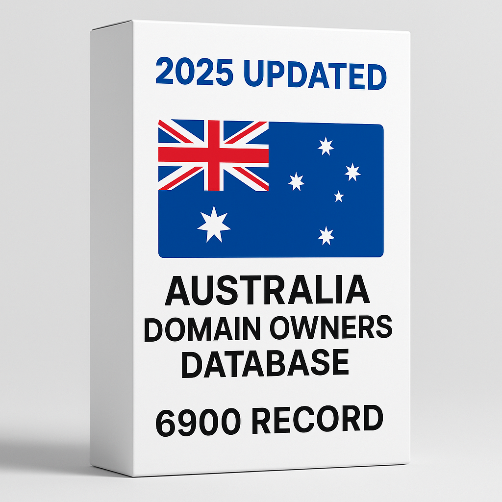 Australia Domain Owners Database