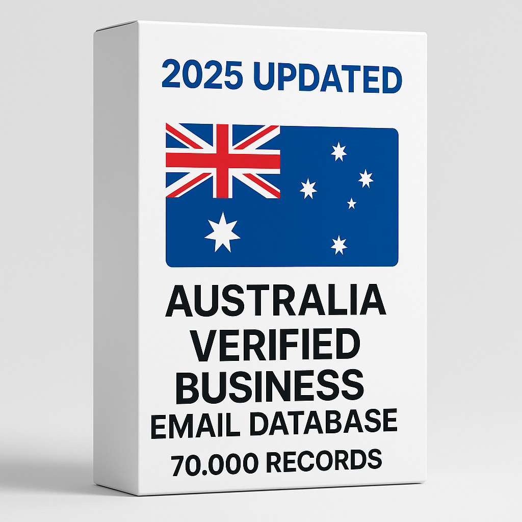 Australia Verified Business Email Database