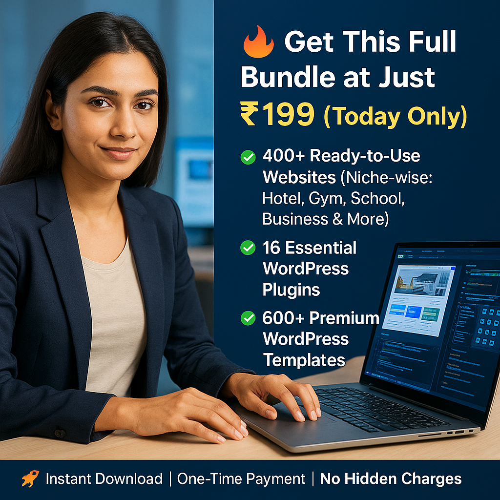 Trending Website Templates Bundle
