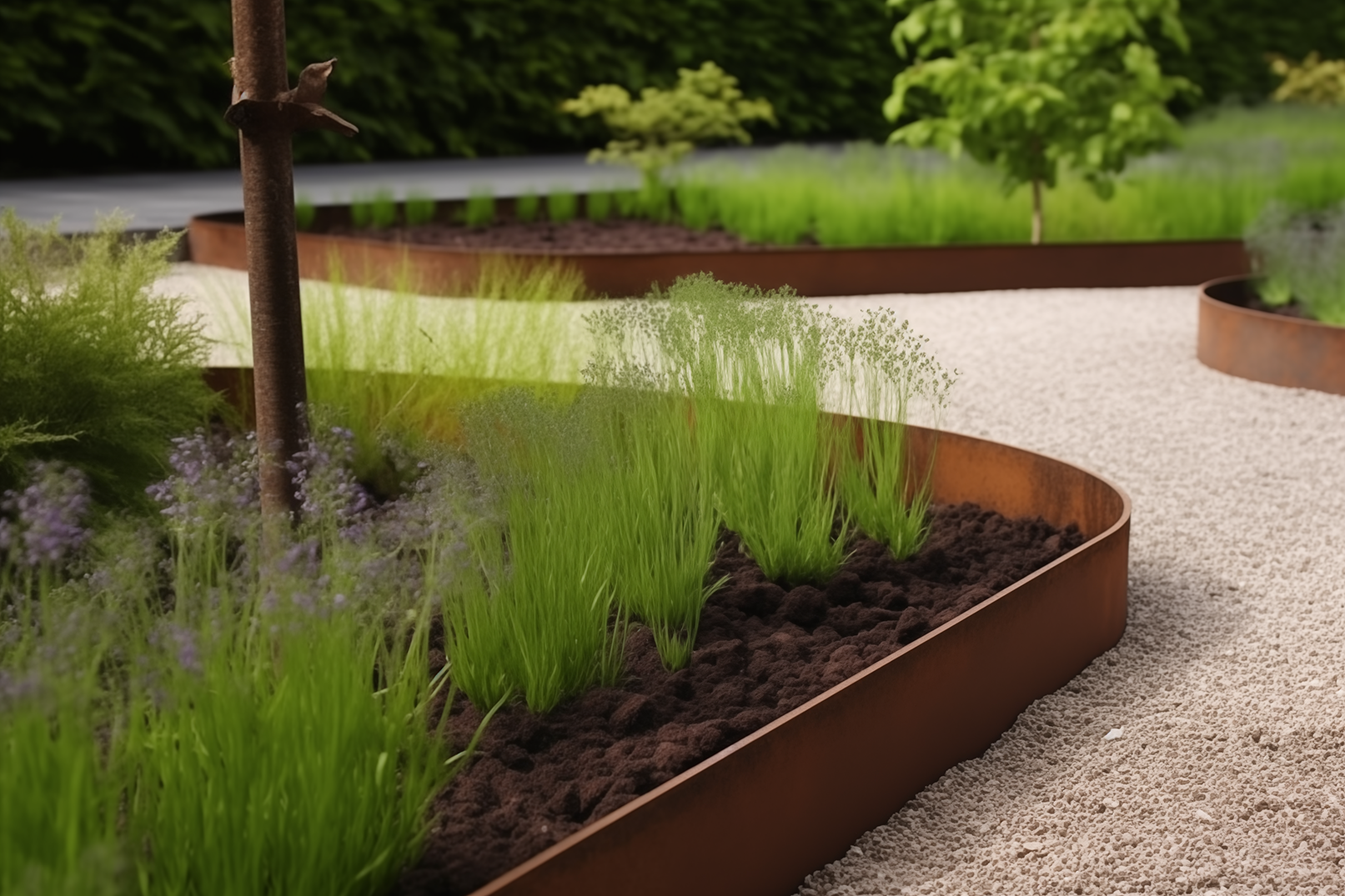 EGLĖ Corten bortelis