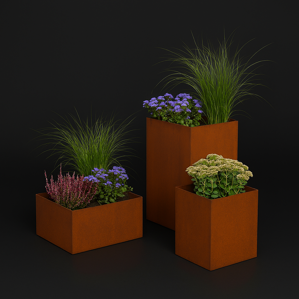 BRUTUS Kvadratinis Vazonas