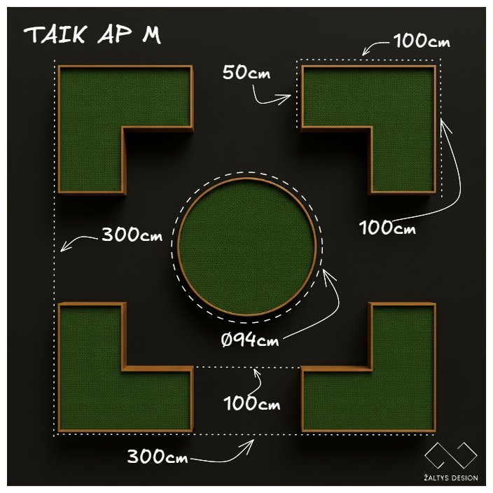 Lysvės kompozicija TAIK AP
