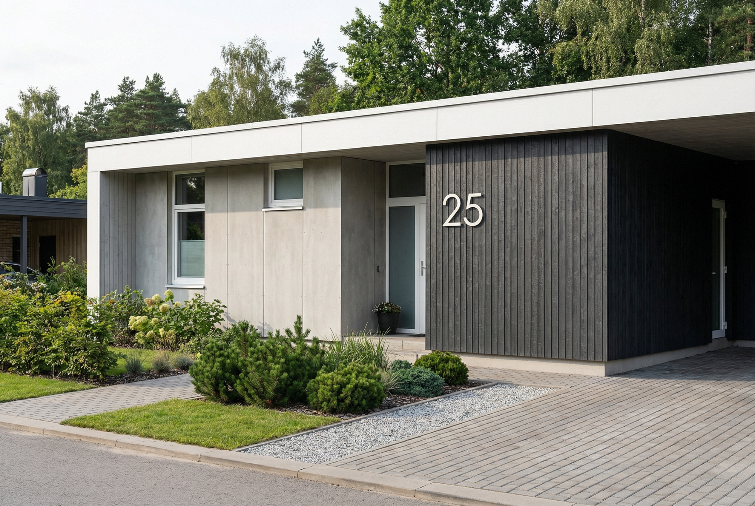 VIENA Dažyto plieno namo numeris