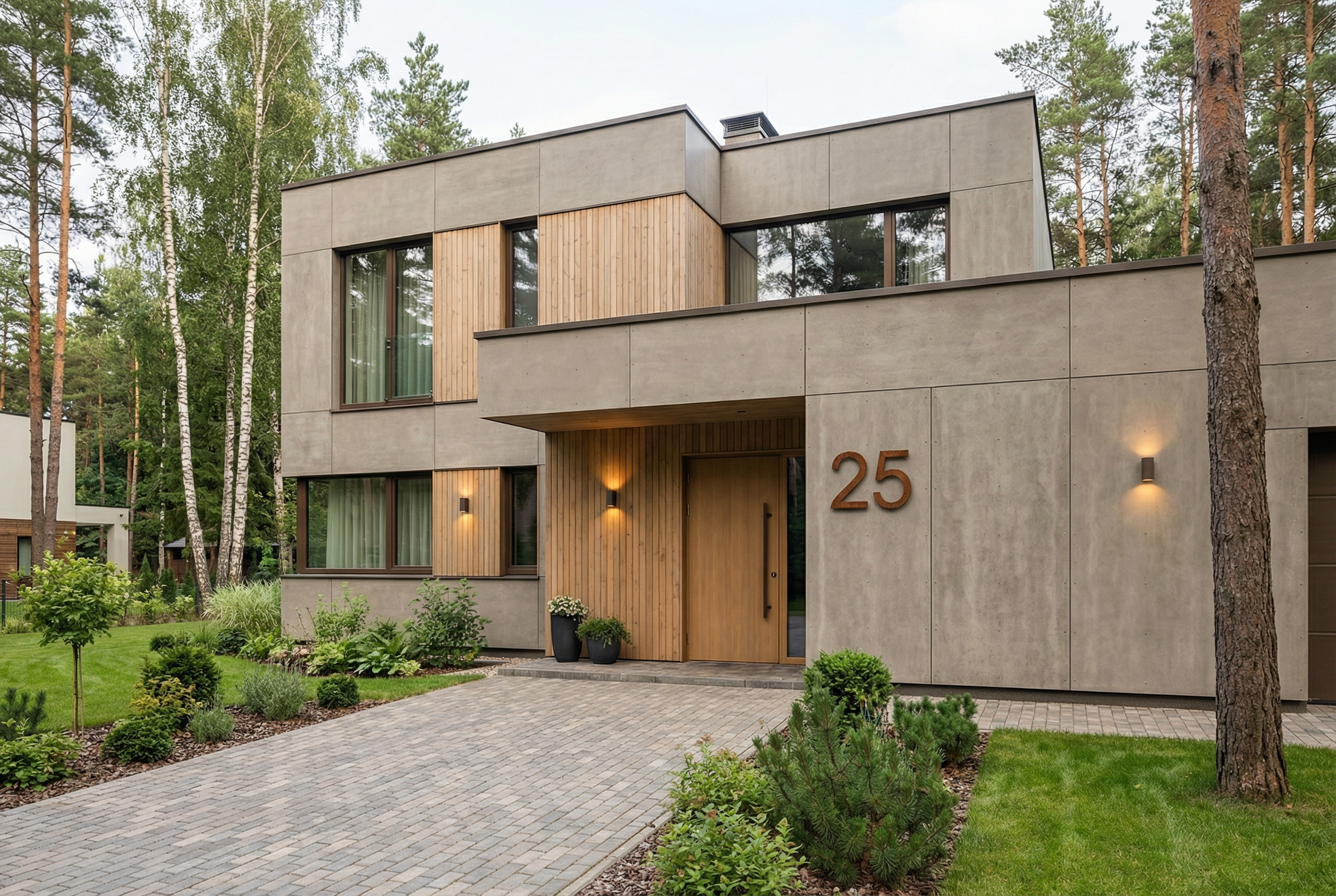 VIENA Corten namo numeris