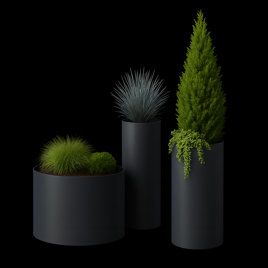 WELDUS Cilindrinis Vazonas