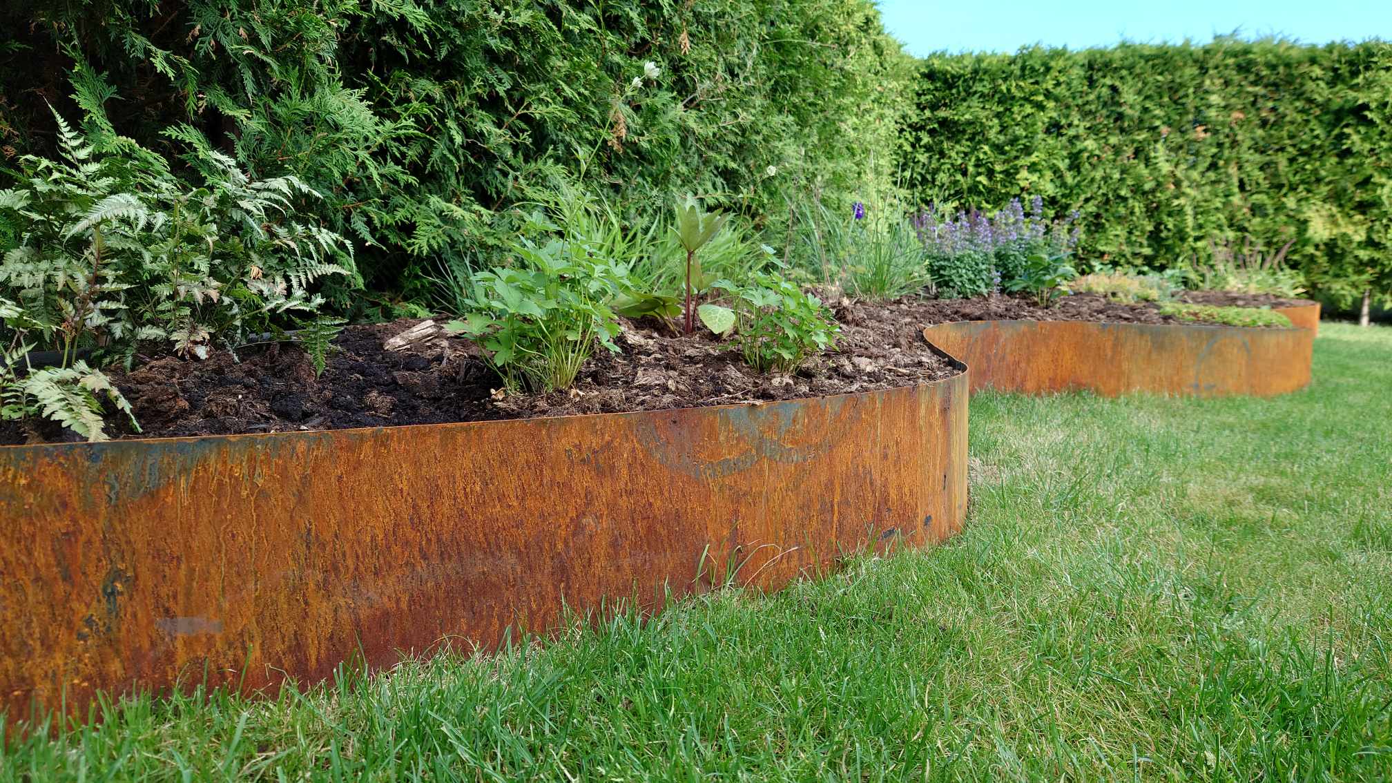 JUOSTA Corten bortelis