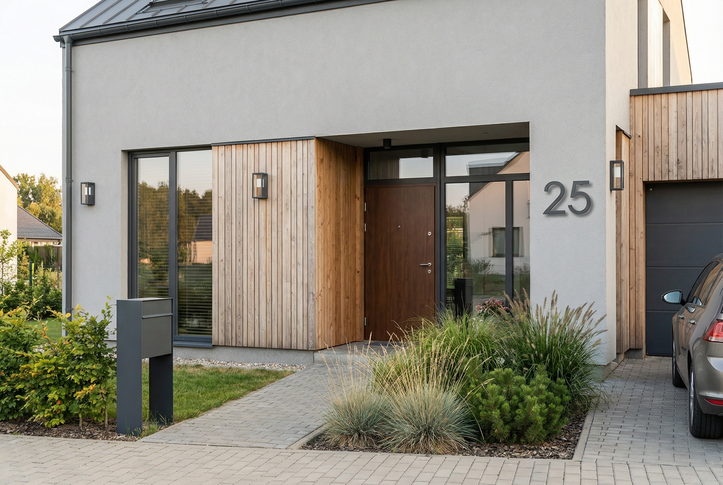 VIENA Dažyto plieno namo numeris