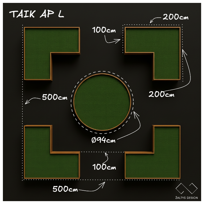 Lysvės kompozicija TAIK AP