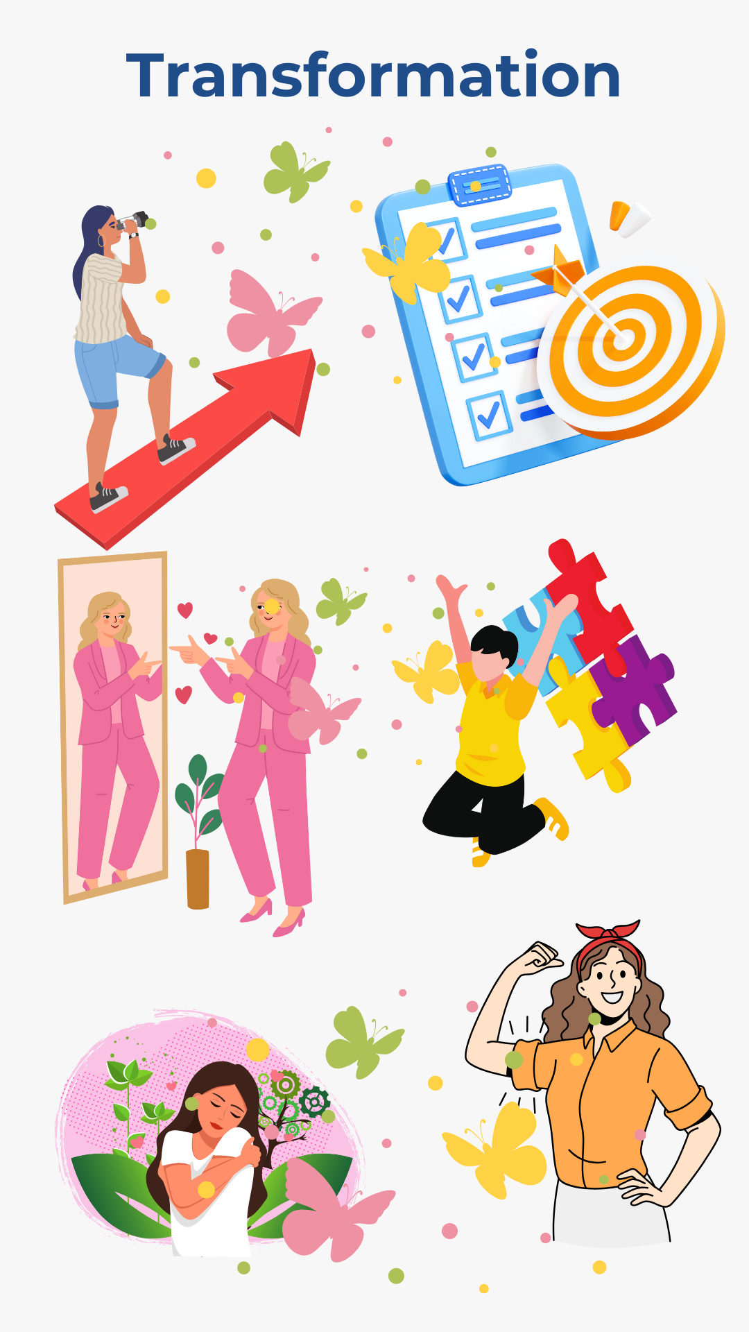 Transformation : Expérimente et avance