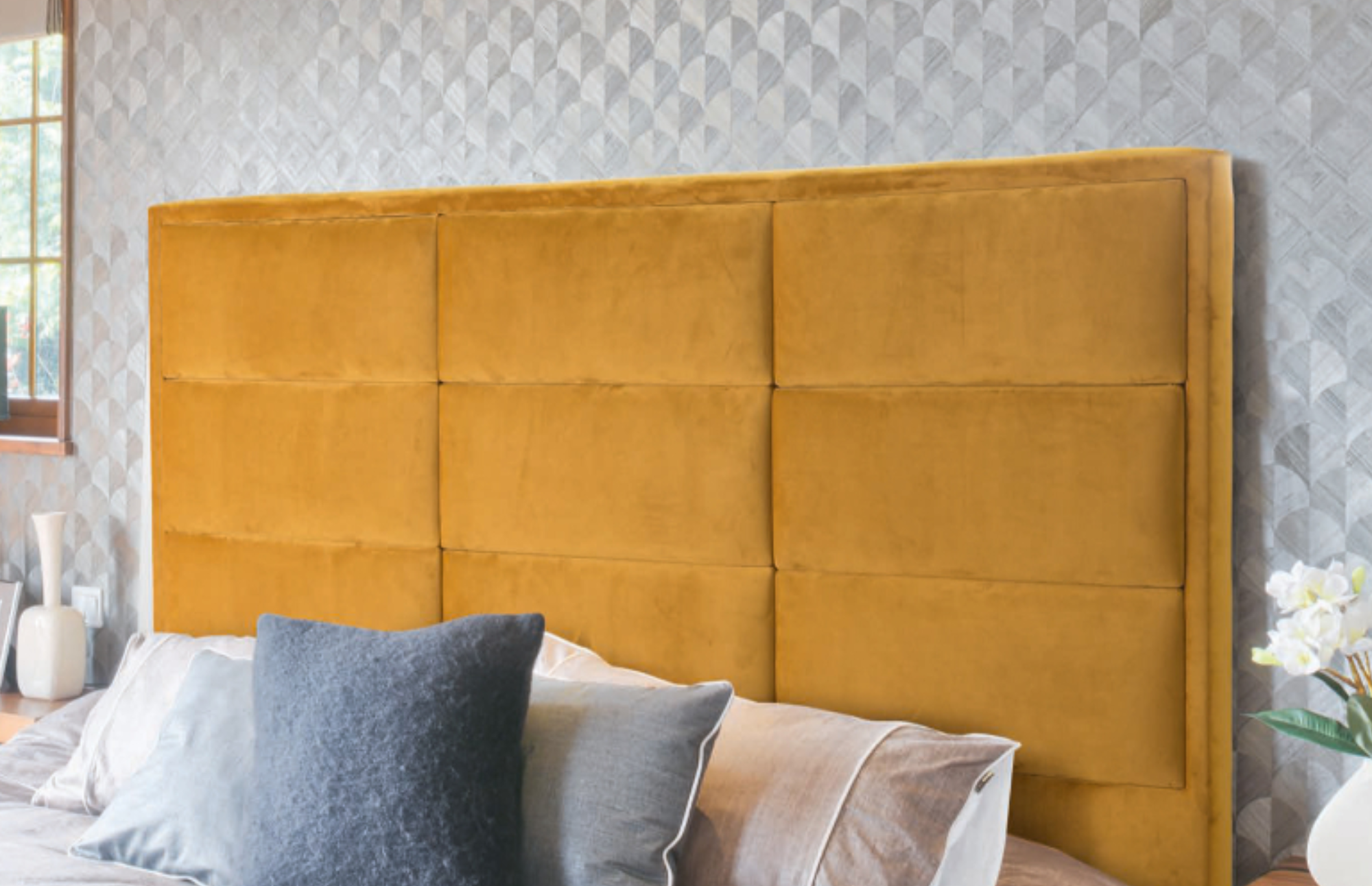 Cabecero tapizado Tunez