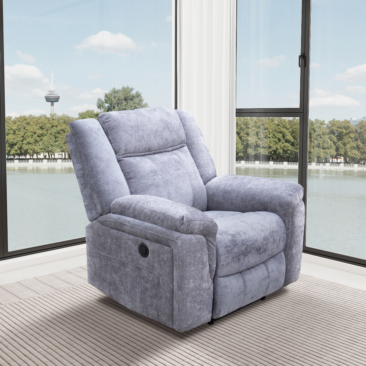 Sofá 1 plaza eléctrico Troya