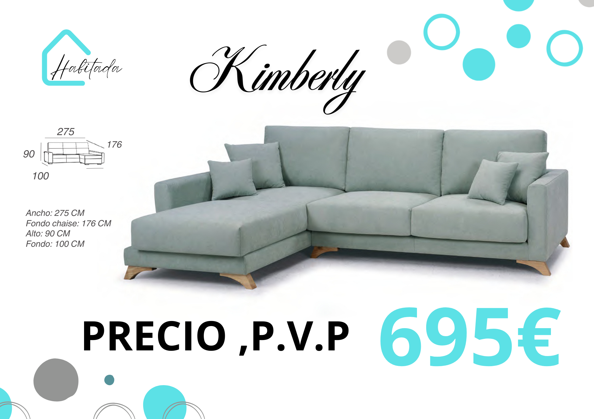chaiseslongue Kimberly