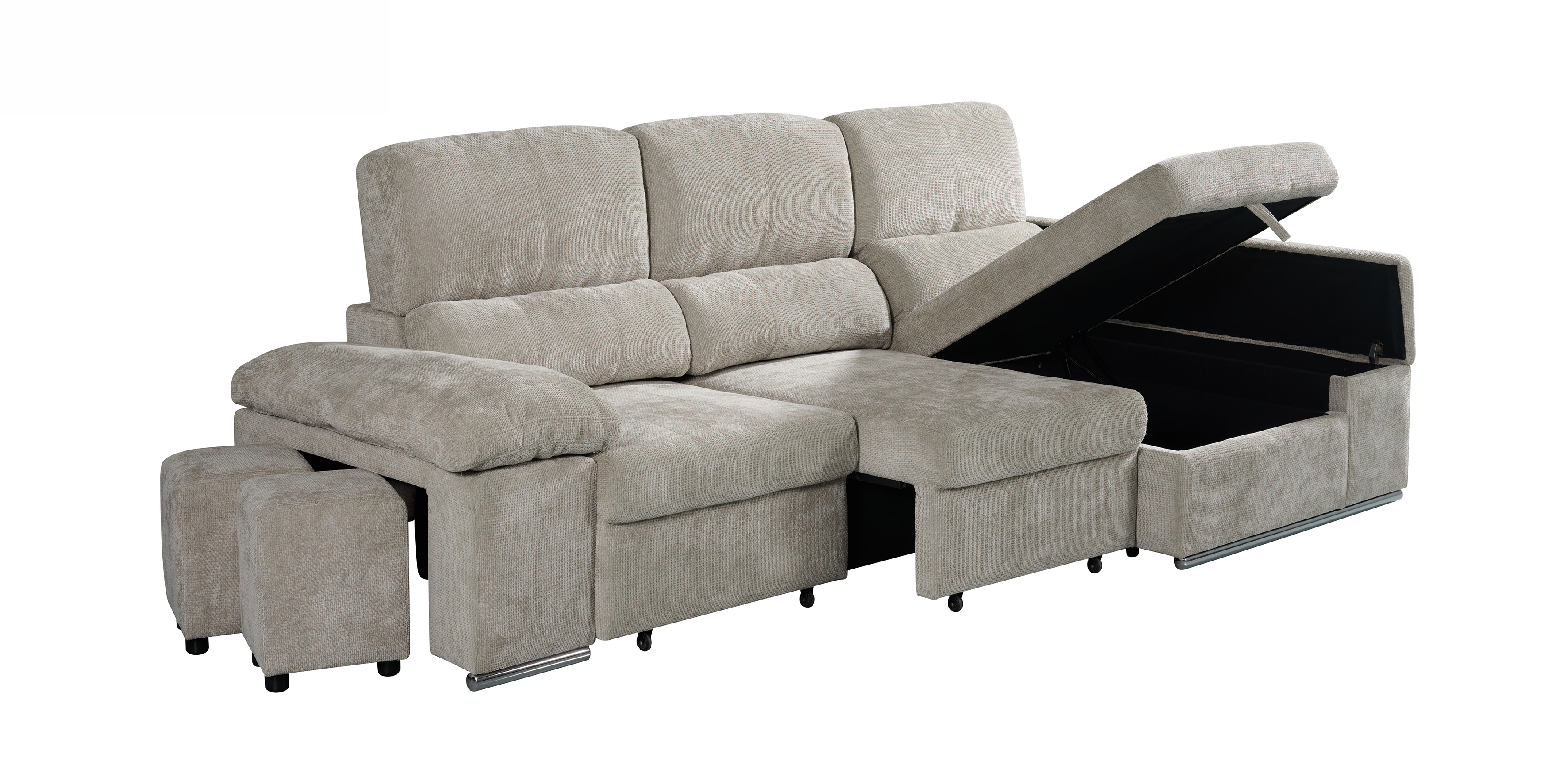 Sofá chaiseslongue Alma