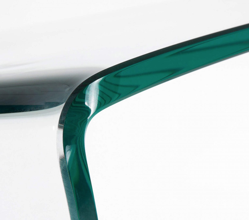 Mesa de centro de cristal