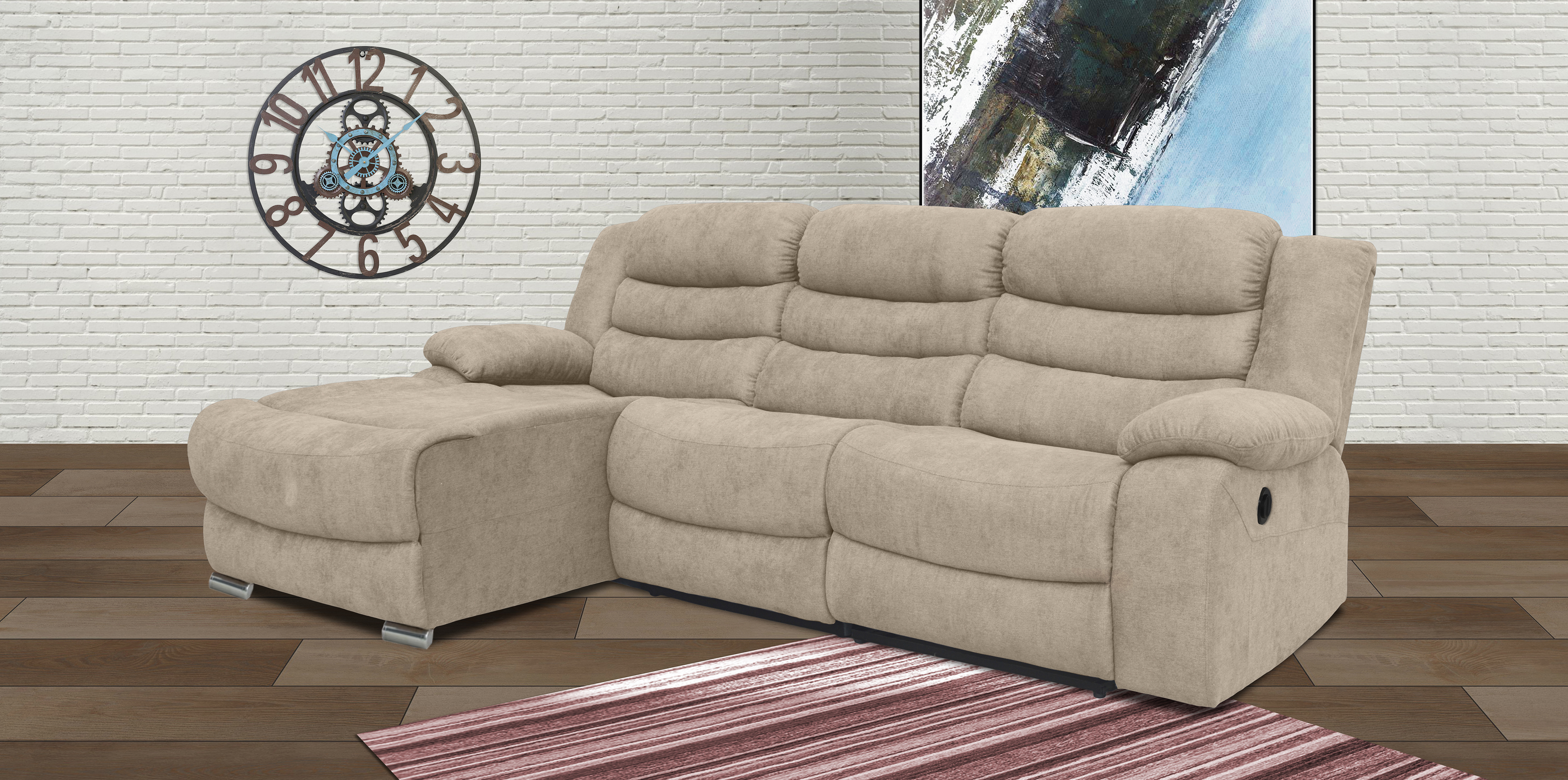 Chaiselongue Luxor relax eléctrica