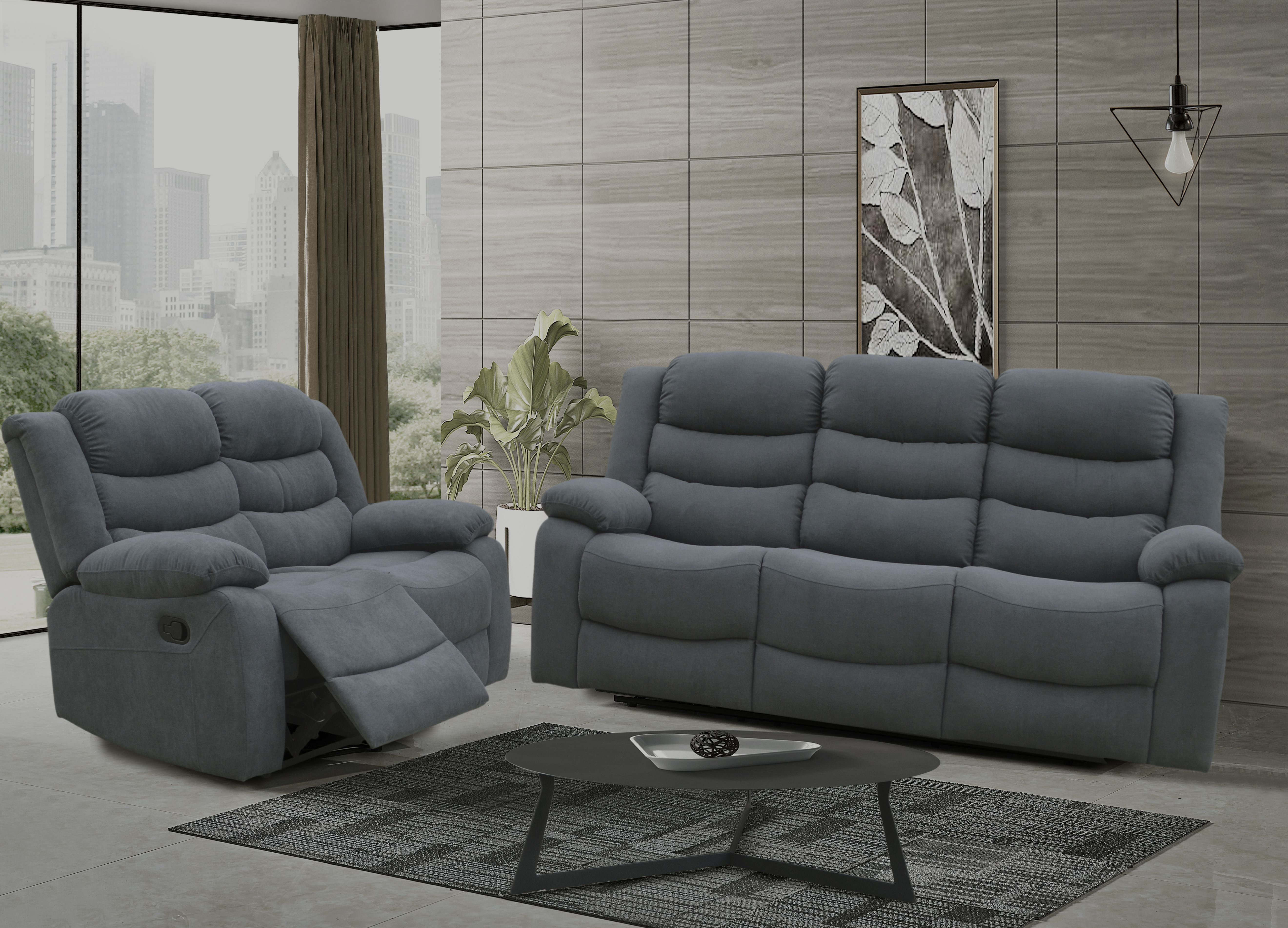 SOFÁ 3+2 PLAZAS LUXOR