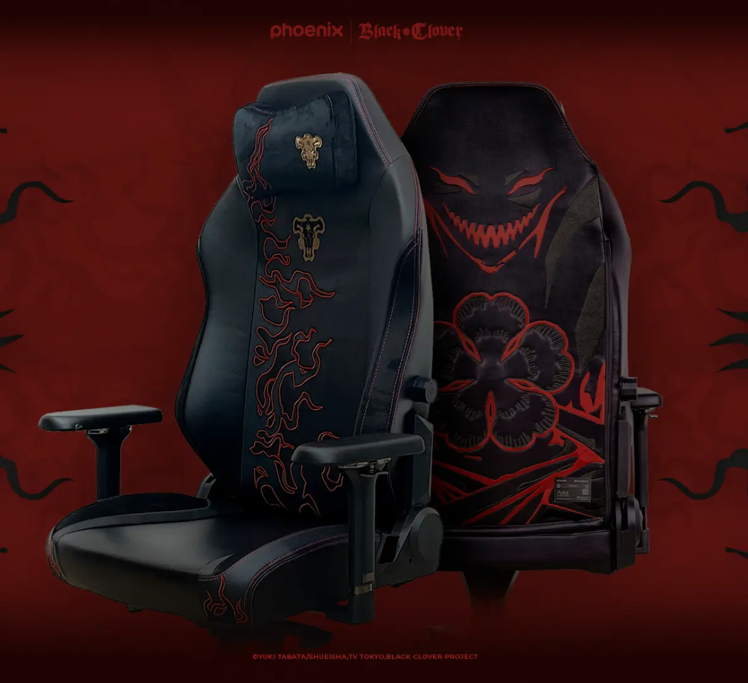 Silla Monarch BLACK CLOVER Edición Asta