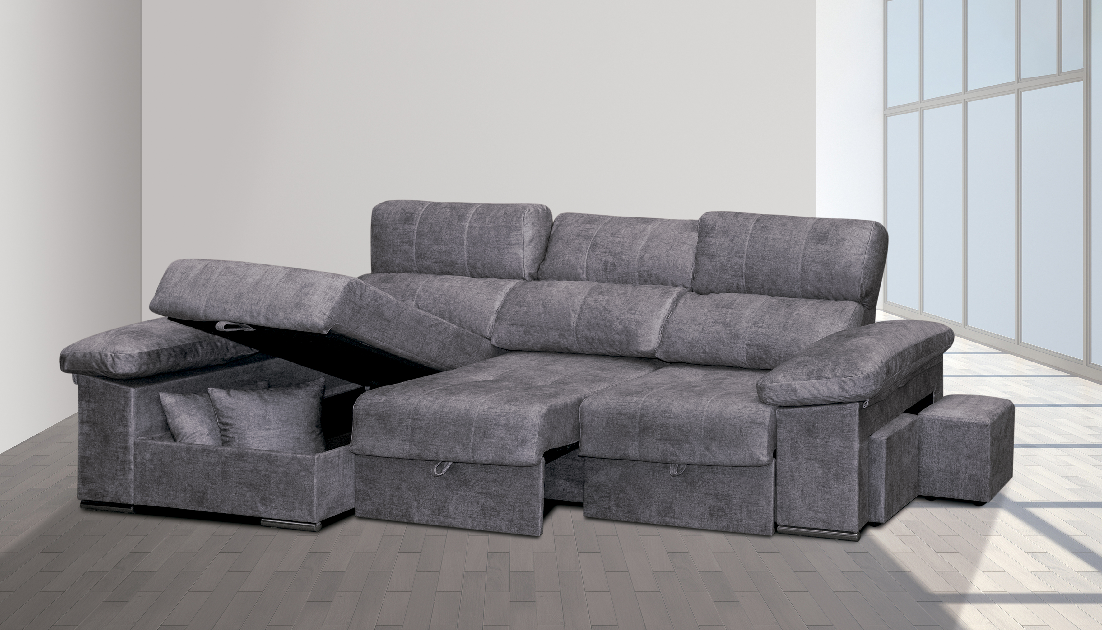 Chaiselongue Roma express cemento