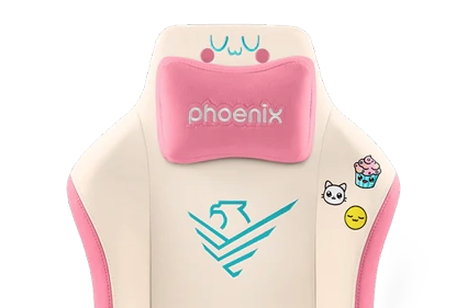 Silla Gaming Phoenix Nova Edition Cuero Crema