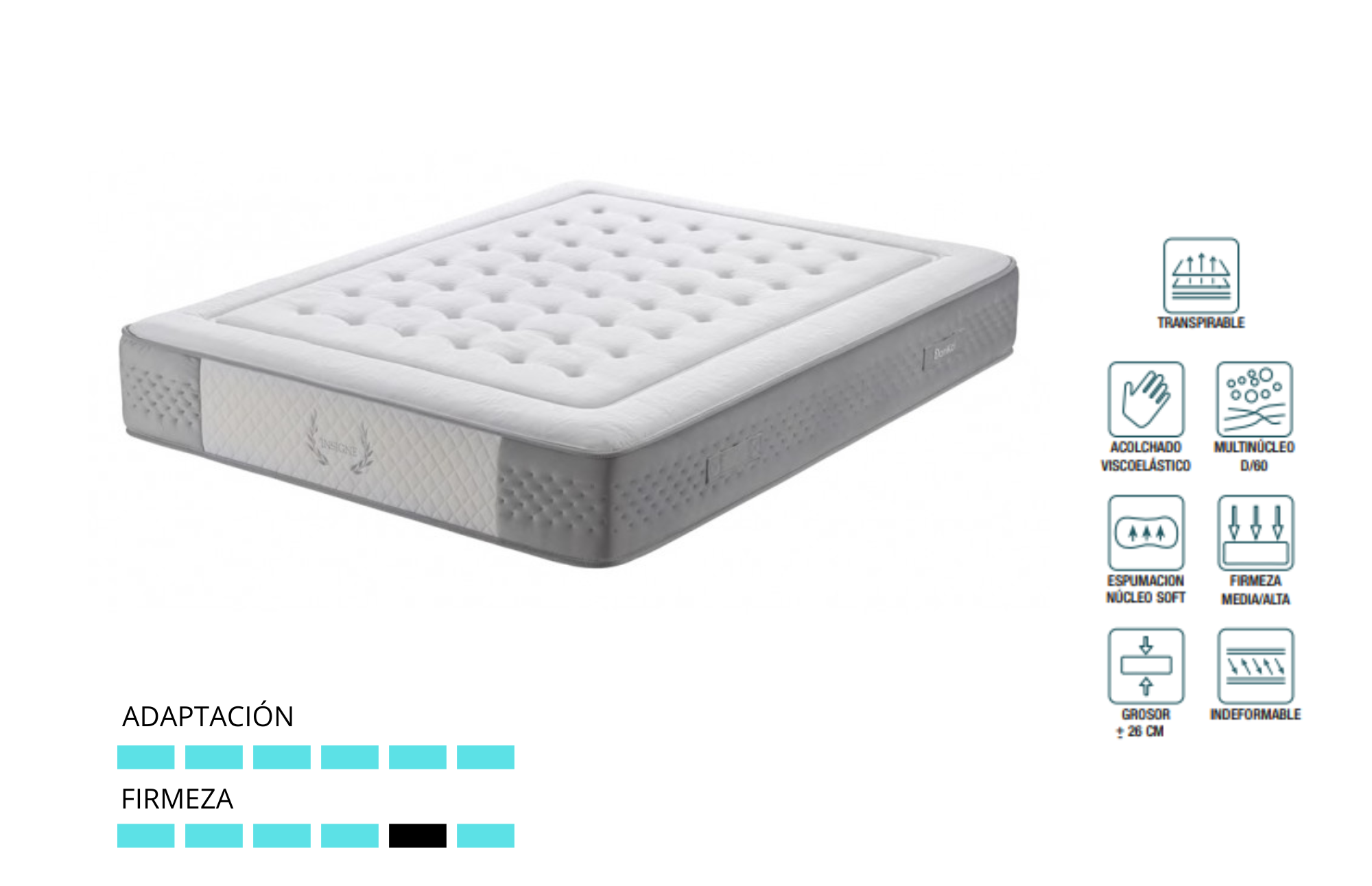 Colchón Insigne Muelles.