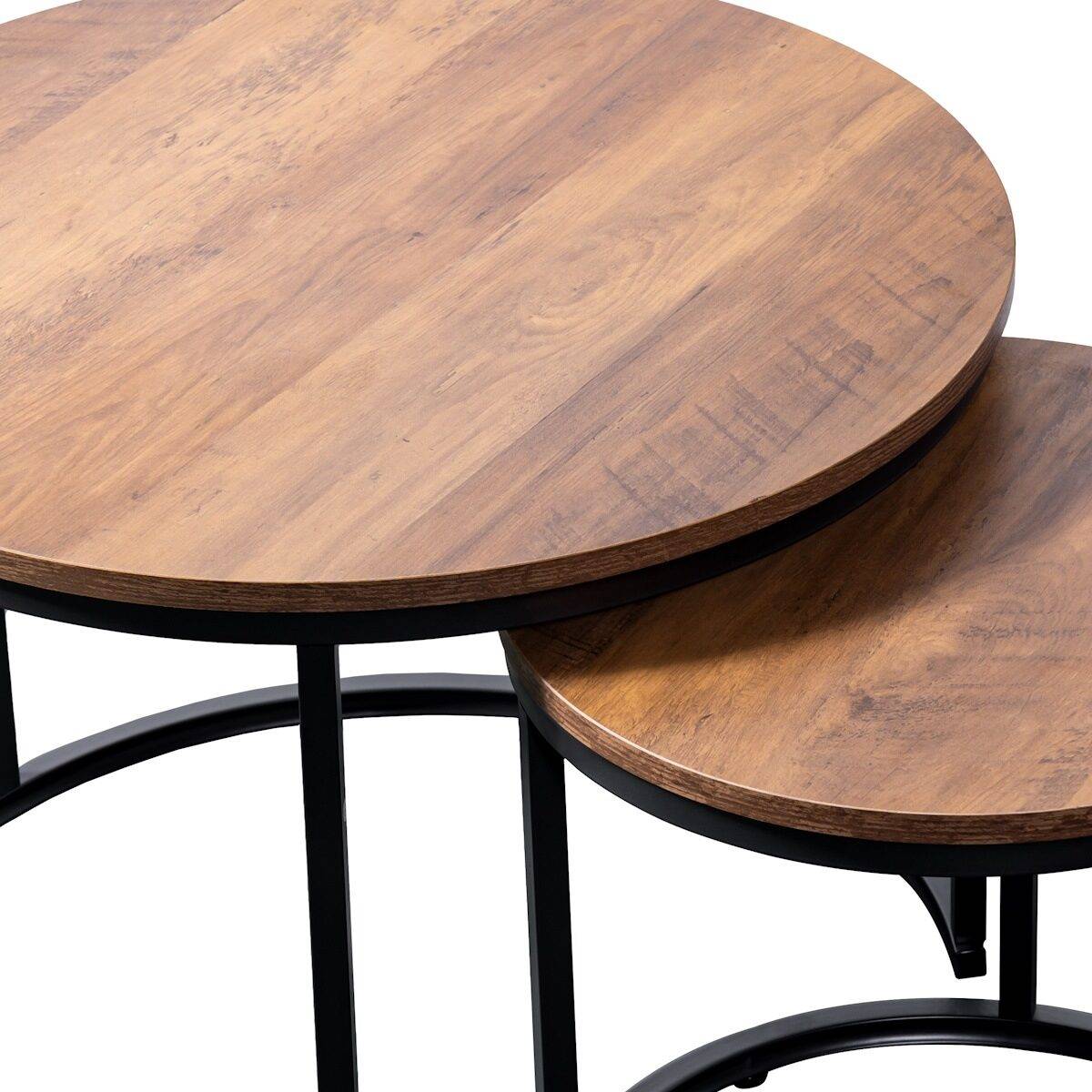 Set 2 mesas auxiliares modelo TOKIO