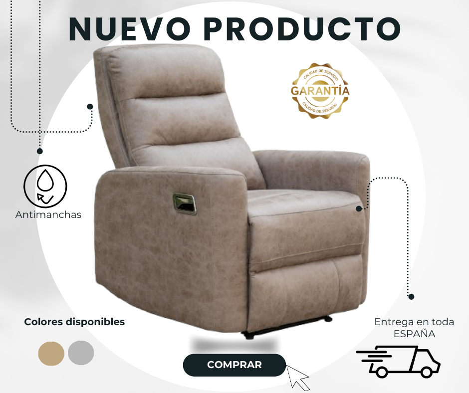 Sillón reclinable Cancún
