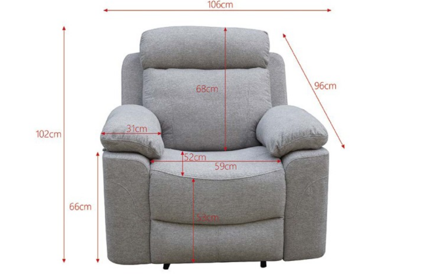 Sillón 1 plaza relax manual Olimpo